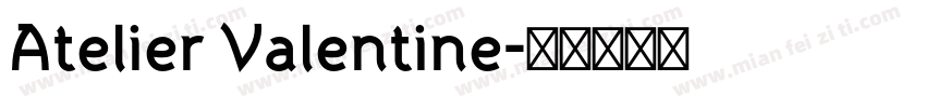 Atelier Valentine字体转换
